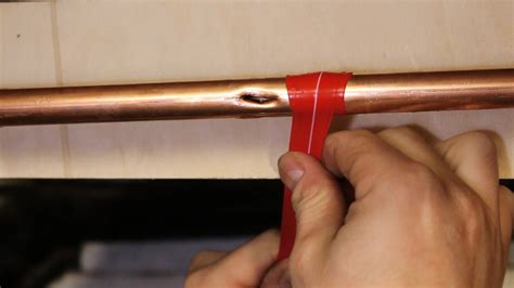 Tape To Fix Copper Pipe