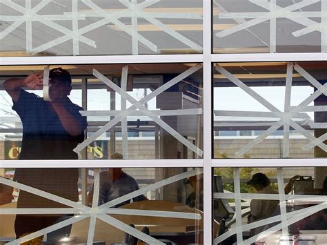 tape windows hurricane