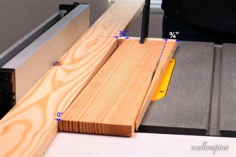 Taper Cut On Table Saw
