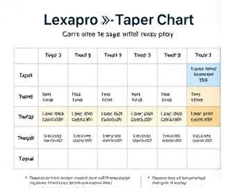 Taper Off Lexapro