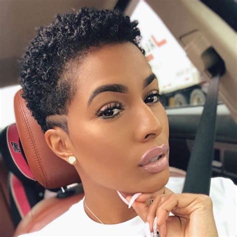 Perfect Tapered Haircut For Black Natural Hair With Simple Style