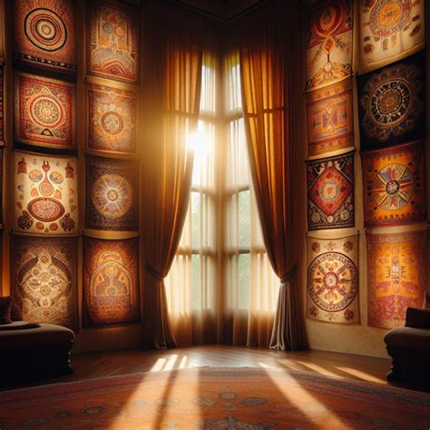 Tapestry Fabric Window