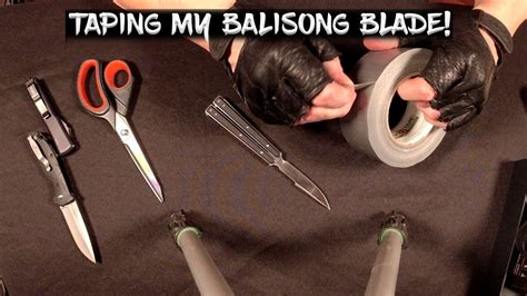 Taping Balisong Blade