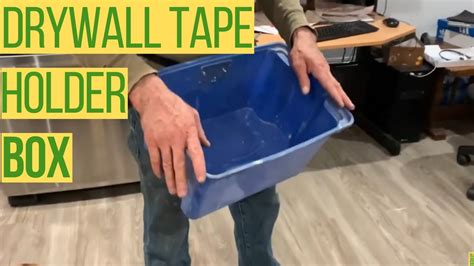 Taping Drywall Box