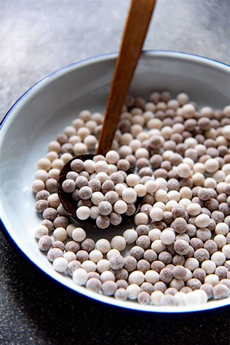 Tapioca Pearls From Tapioca Flour
