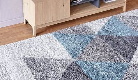 Tapis Bleu Gris Beige De Couleur , Et Grey, Cream And Blue