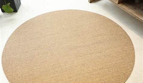 Tapis Rond Sisal Coco Nordique En • Moment oning