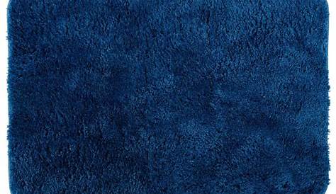 Tapis Salle De Bain Bleu Marine "Confort" 50x70cm