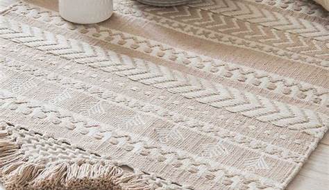 Tapis Salon Beige Blanc Pour Living Rooms, Buying Carpet