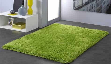VINDUM Tapis, poils hauts, vert, 133x180 cm IKEA