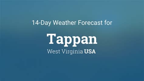 Tappan Weather Forecast