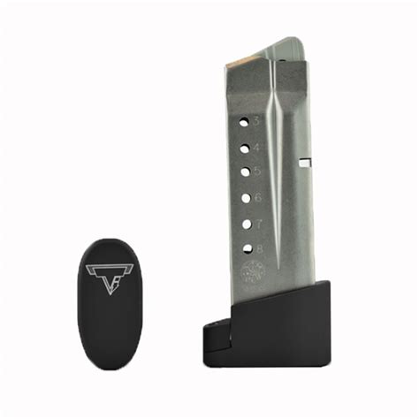 Taran Tactical Innovations Magazine Extension For Smith Wesson Mp Shields Magazine Extension 12 Rounds Mp Shields Coyote Bronze