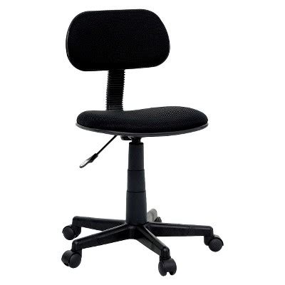 Luna Office Chair Black Target Furniture