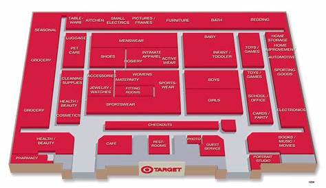 Target Store Floor Plan Layout Fairfield, NJ, Fairfield