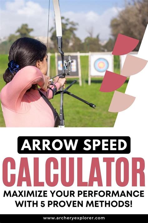 Target Archery Arrow Speed