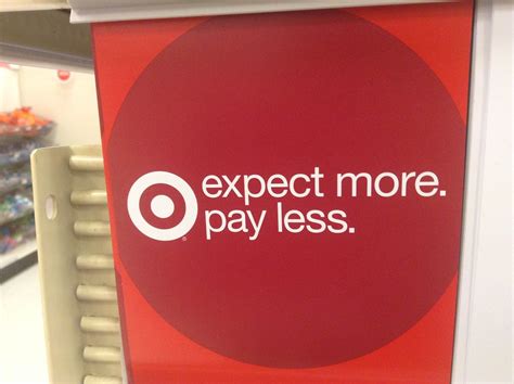 target expect more. pay less