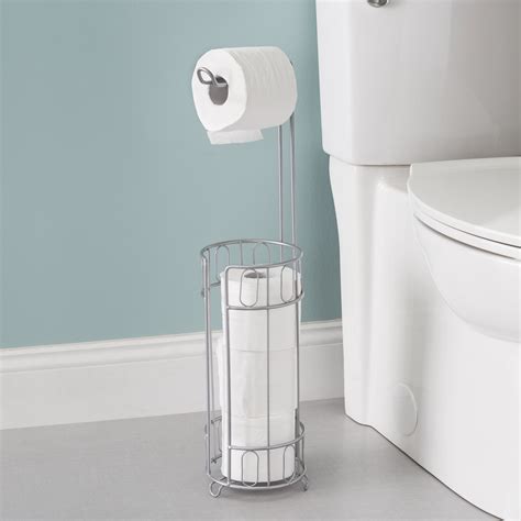 target free standing toilet paper holder
