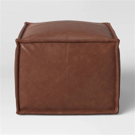 Target Leather Ottoman