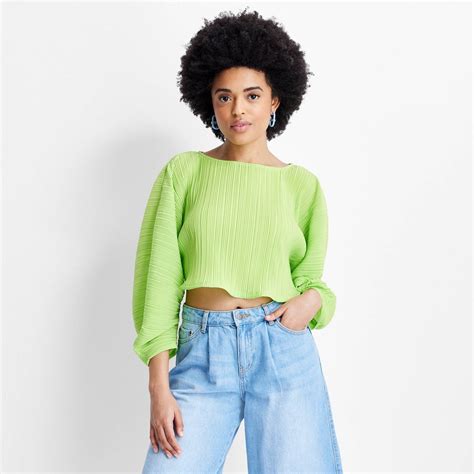 Target Lime Green Top
