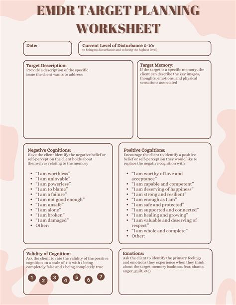Target Planning Worksheet