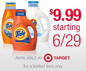 Target Printable Coupon Tide