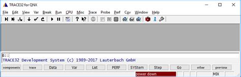 Target Processor In Reset Lauterbach