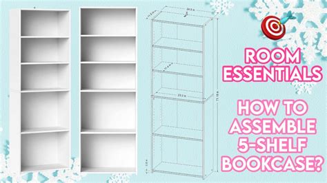 How To Organize Handbags Assembling A Target 5 Shelf Bookcase YouTube