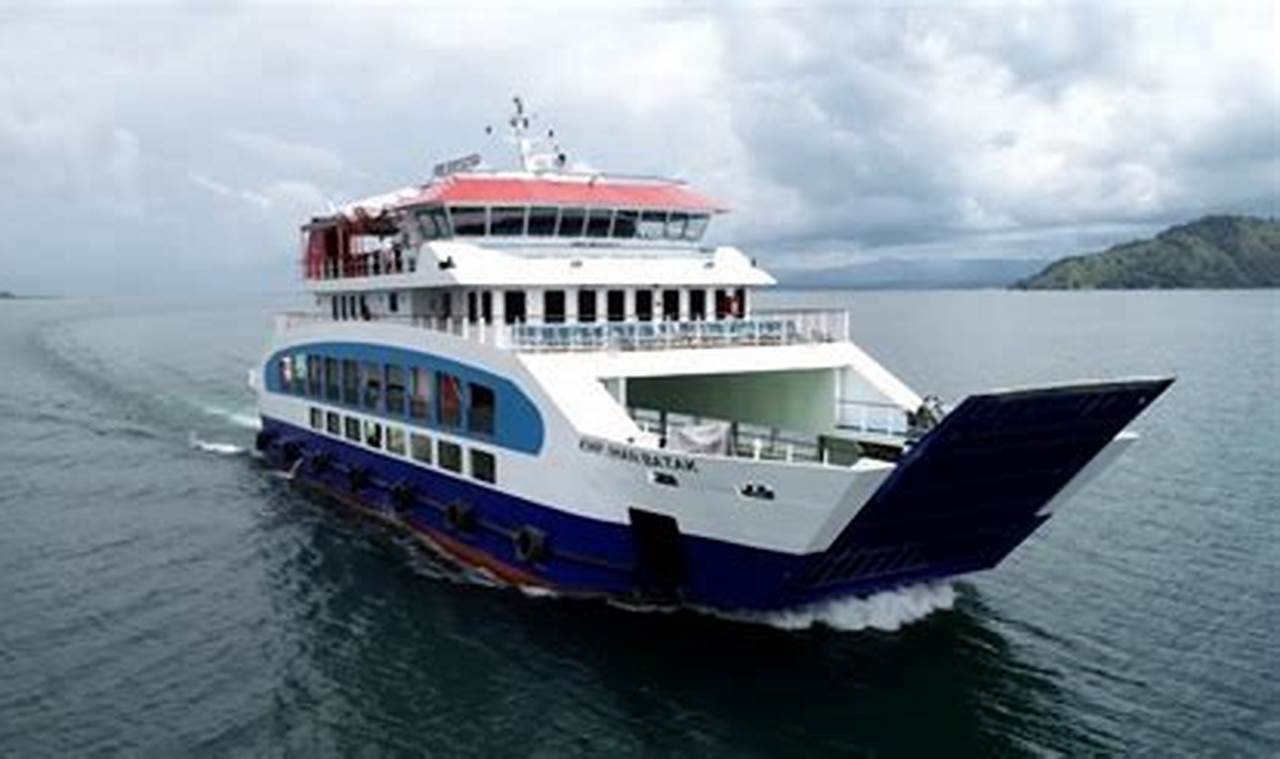 tarif kapal ferry danau toba 2024