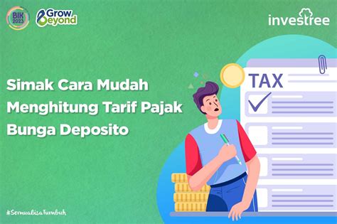 tarif pajak bunga deposito bank