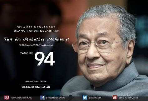 tarikh lahir tun mahathir