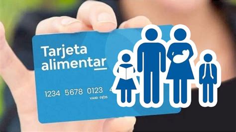 tarjeta alimentar para suaf