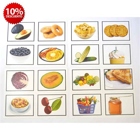 tarjetas de alimentos pdf
