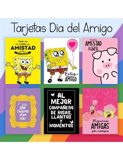 tarjetas dia del amigo originales