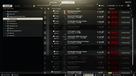 tarkov flea market fee