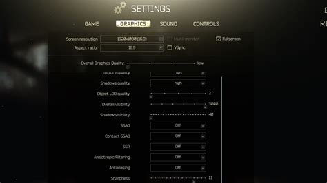 Tarkov Graphics Settings Guide