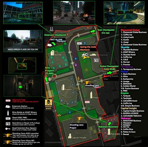 tarkov ground zero map