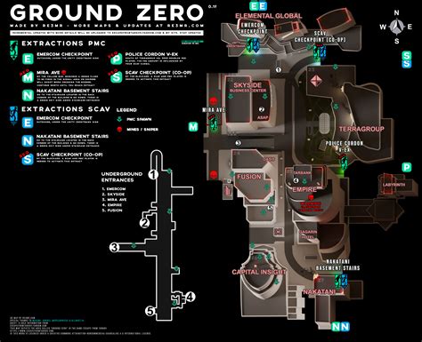 tarkov ground zero map reddit