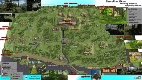 tarkov shoreline map update
