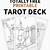 tarot card templates free printable