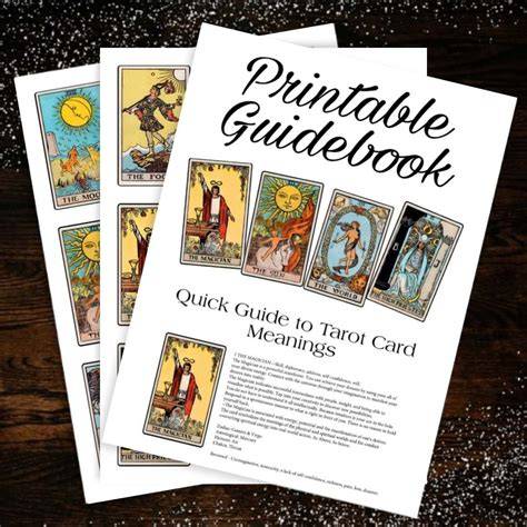 Tarot Card Guide Book Pdf