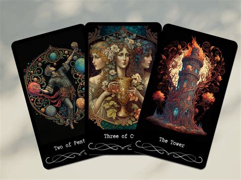 Tarot Deck Cards Etsy