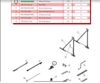 Tarpstop Parts