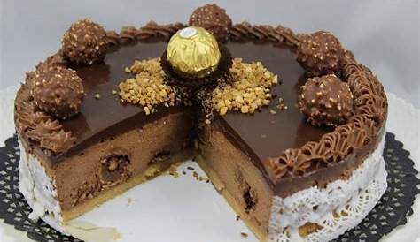Receta de tarta Ferrero Rocher - Unareceta.com
