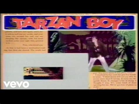 tarzan boy song meaning