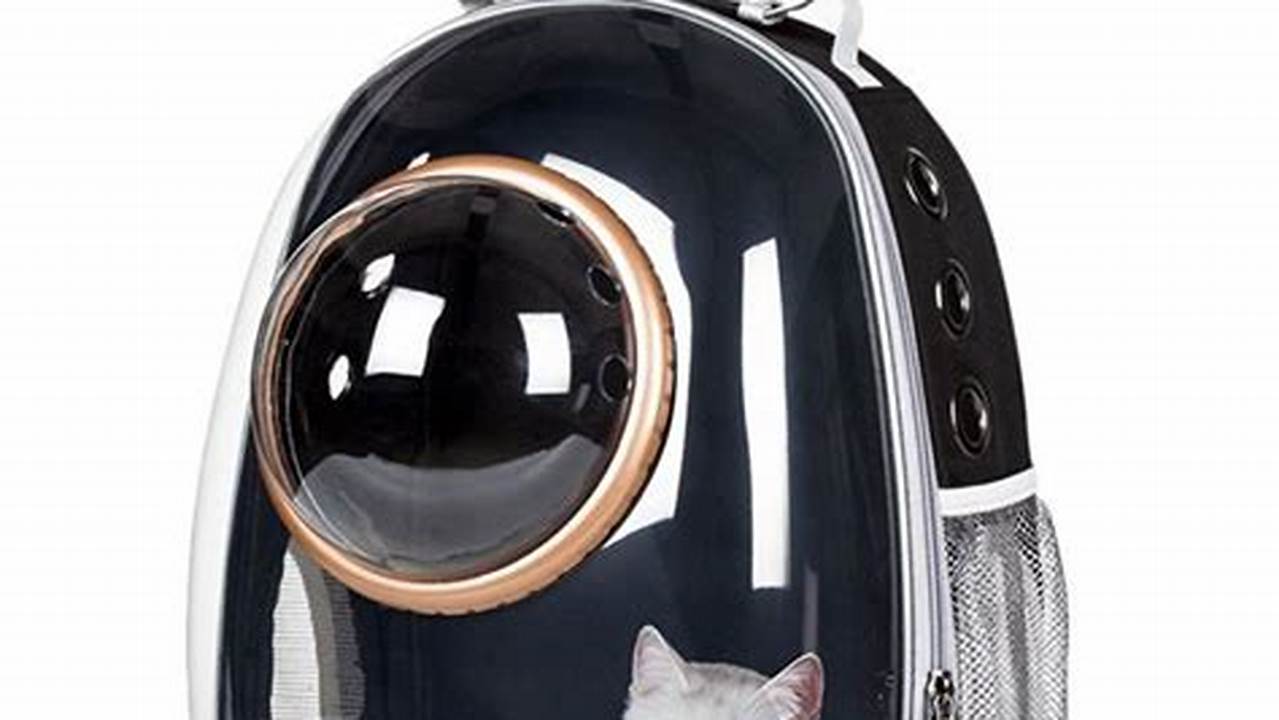 Tas Kucing Astronot Terbaik untuk Kenyamanan dan Keamanan Si Kucing