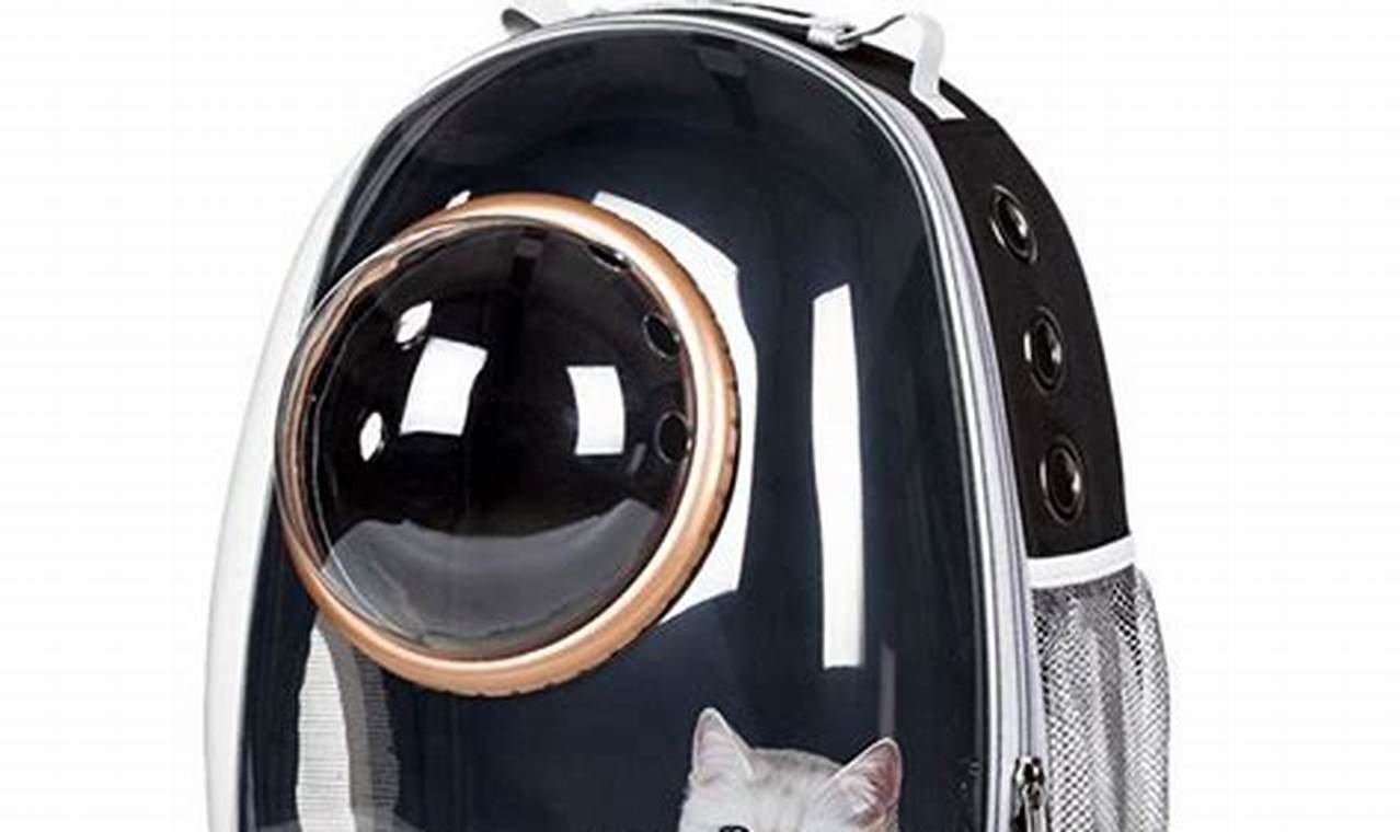 Tas Kucing Astronot Terbaik untuk Kenyamanan dan Keamanan Si Kucing