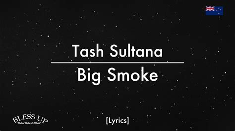 tash sultana big smoke lyrics