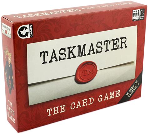 taskmaster the card game