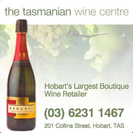 tasmanian wine centre hobart