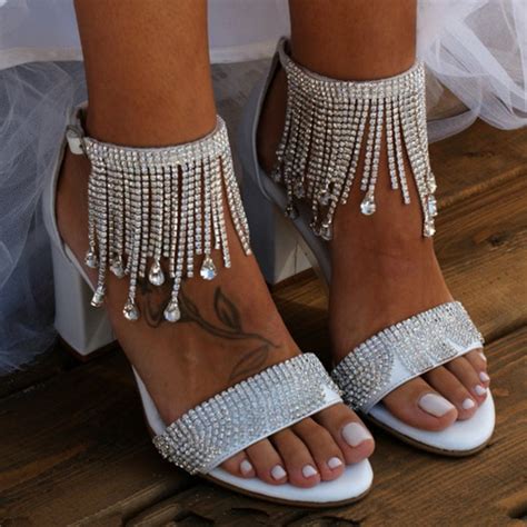 Tassel Rhinestone Shoe